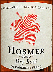 Hosmer 2020 Dry Rose of Cabernet Franc