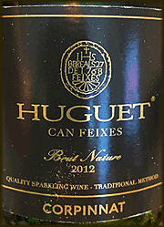 Huguet 2012 Brut Nature Corpinnat