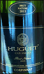 Huguet 2013 Brut Nature Corpinnat