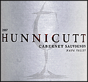 Hunnicutt 2007 Napa Valley Cabernet