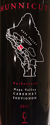 Hunnicutt 2011 Rutherford Cabernet Sauvignon