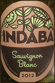 Indaba 2012 Sauvignon Blanc