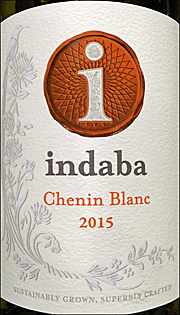 Indaba 2015 Chenin Blanc