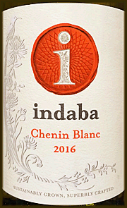 Indaba 2016 Chenin Blanc