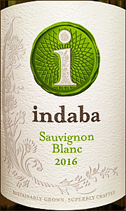 Indaba 2016 Sauvignon Blanc