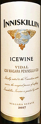 Inniskillin 2017 Vidal Icewine