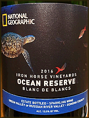 Iron Horse 2016 Ocean Reserve Blanc de Blancs