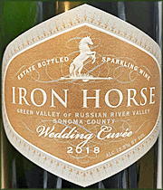 Iron Horse 2018 Wedding Cuvee