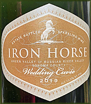 Iron Horse 2019 Wedding Cuvee Sparkling Wine