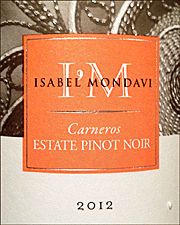 Isabel Mondavi 2012 Pinot Noir