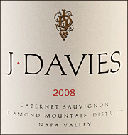 J Davies 2008 Cabernet