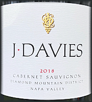 J Davies 2018 Diamond Mountain Cabernet Sauvignon