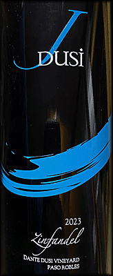 J. Dusi 2023 Dante Dusi Zinfandel
