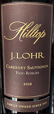 J. Lohr 2018 Hilltop Cabernet Sauvignon