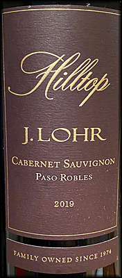 J. Lohr 2019 Hilltop Cabernet Sauvignon