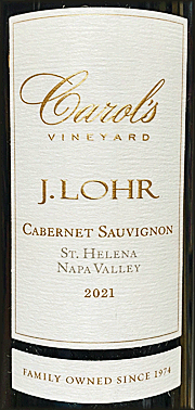 J. Lohr 2021 Carol's Vineyard Cabernet Sauvignon