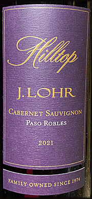 J. Lohr 2021 Hilltop Cabernet Sauvignon