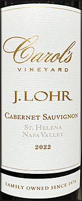 J. Lohr 2022 Carol's Cabernet Sauvignon
