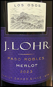 J. Lohr 2023 Los Osos Merlot