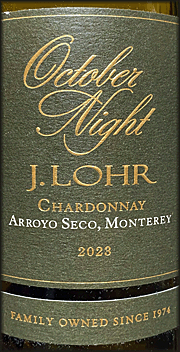 J. Lohr 2023 October Night Chardonnay
