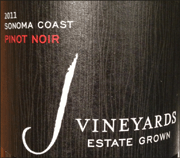 J Vineyards 2011 Sonoma Coast Pinot Noir