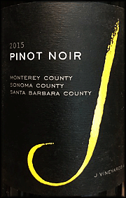 J Vineyards 2015 Pinot Noir