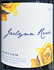 Jaclynn Renee 2021 Pinot Noir