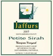 Jaffurs 2007 Thompson Petite Sirah