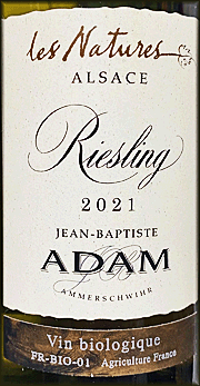 Jean-Baptiste Adam 2021 Les Natures Riesling