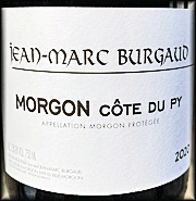 Jean Marc Burgaud 2020 Morgon Cote du Py