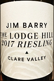 Jim Barry 2017 The Lodge Hill Riesling