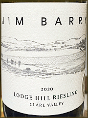 Jim Barry 2020 The Lodge Hill Riesling