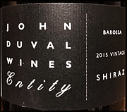 John Duval 2015 Entity Shiraz