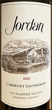 Jordan 2016 Cabernet Sauvignon