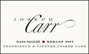 Joseph Carr 2007 Merlot