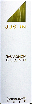 Justin 2016 Sauvignon Blanc