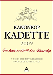 Kanonkop 2009 Kadette