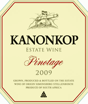 Kanonkop 2009 Pinotage