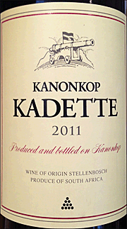 Kanonkop 2011 Kadette