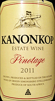 Kanonkop 2011 Pinotage