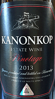 Kanonkop 2013 Black Label Pinotage