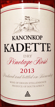Kanonkop 2013 Kadette Pinotage Rose