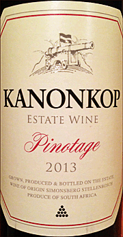 Kanonkop 2013 Pinotage