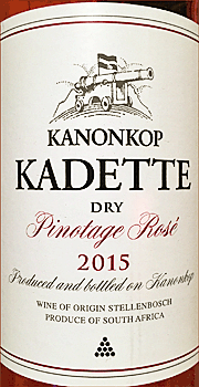 Kanonkop 2015 Kadette Pinotage Rose