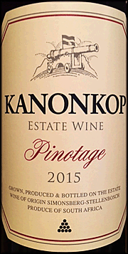 Kanonkop 2015 Pinotage