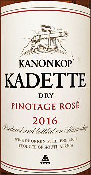 Kanonkop 2016 Kadette Pinotage Rose
