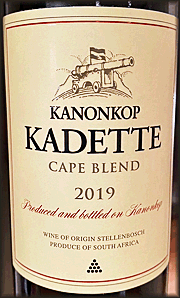 Kanonkop 2019 Kadette Cape Blend