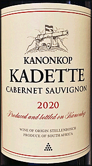 Kanonkop 2020 Kadette Cabernet Sauvignon