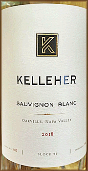 Kelleher 2018 Block 21 Sauvignon Blanc