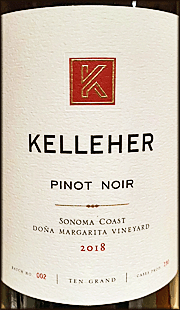 Kelleher 2018 Ten Grand Pinot Noir